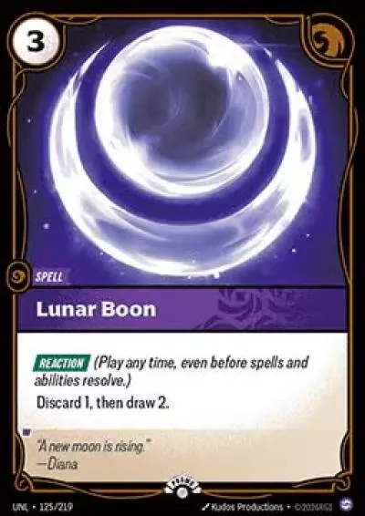 Lunar Boon - UNL-125-p - Promotional Cards - Riftbound card